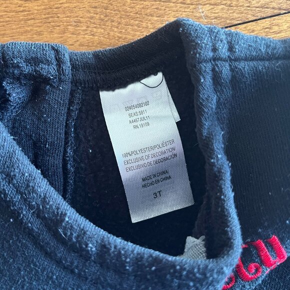 Disney Minnie Mouse peplum sweatshirt 3T - Picture 3 of 8